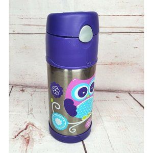 Owl Kids Thermos Kids Thermal Traveling Drinking Plastic Thermos